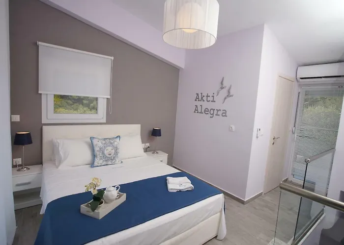 Ferienhaus Akti Alegra In Front The *